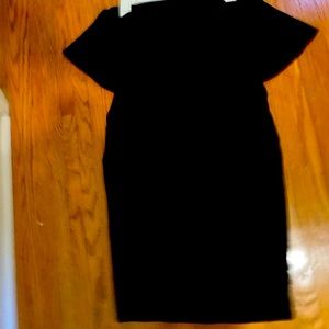 NWT Black off the shoulder dress